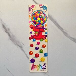 VTG Lisa Frank gumball machine bookmark